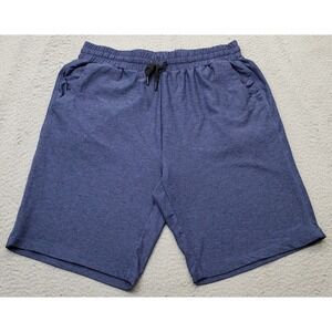 32 Degrees Cool Athletic Shorts Mens Large Multi‎ Slash Pockets Drawstring Waist